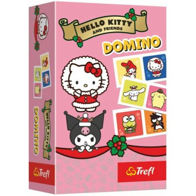 Domino papírové Hello Kitty 28 kartiček – Zboží Živě