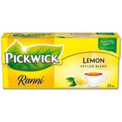 Pickwick Ranní čaj s citronem 25 x 1,75 g