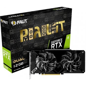 Palit GeForce RTX 2060 Dual 12GB GDDR6 NE62060018K9-1160C