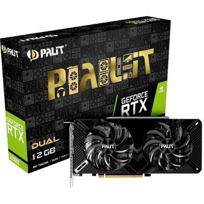 Palit GeForce RTX 2060 Dual 12GB GDDR6 NE62060018K9-1160C