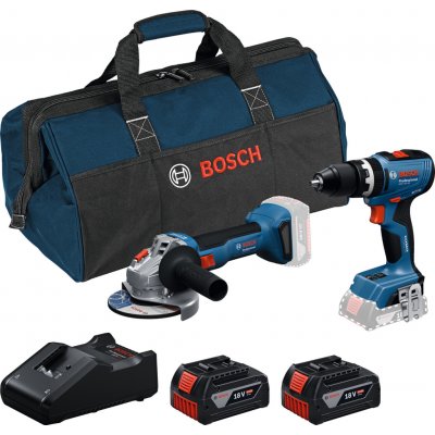 BOSCH GSB 18V-65 + GWS 18V-8 0615A5008Z – Hledejceny.cz