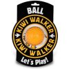 Hračka pro psa Kiwi Walker Plovací míček z TPR pěny, oranžová, 5 cm