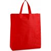 Nákupní taška a košík Prima-obchod Taška z netkané textilie 34x40 cm 6 červená