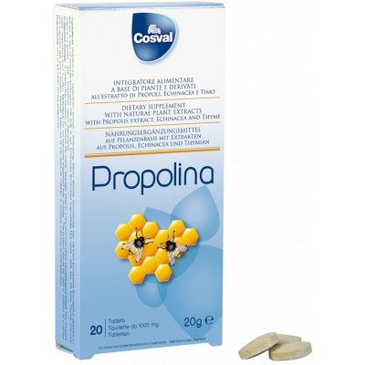 Cosval Propolina žvýkací 20 tablet 1000 mg
