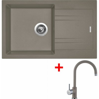 Sinks G4454 Set LINEA 780 Truffle + VITALIA Truffle – Sleviste.cz