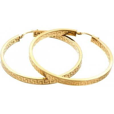 Šperky-NM zlaté kruhy versace 2137 – Zboží Mobilmania