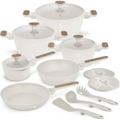 BERLINGERHAUS Sada nádobí s titanovým povrchem 15 ks Sahara Nordic Collection BH-8325 – Hledejceny.cz
