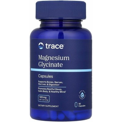 Trace Minerals Magnesium Glycinát 120 mg 90 kapslí – Hledejceny.cz