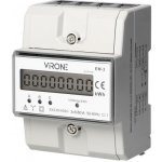 3-fázový indikátor spotřeby elektrické energie, 80A, 3 moduly, DIN TH-35mm – Hledejceny.cz