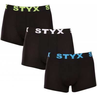 Styx boxerky sportovní guma vícebarevné G9606162 3Pack – Hledejceny.cz