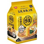 Nissin Raoh Japonský instantní ramen Tonkotsu se sójovou omáčkou 3 x 100 g – Zboží Dáma