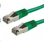 XtendLan PK_6ASFTP0025green Cat 6A, SFTP 0,25m, zelený – Zboží Živě