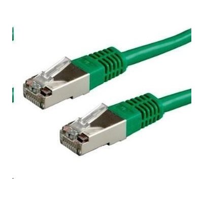 XtendLan PK_6ASFTP0025green Cat 6A, SFTP 0,25m, zelený – Zboží Živě