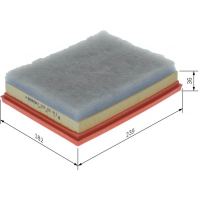 Vzduchový filtr BOSCH F 026 400 613 (F026400613) – Hledejceny.cz