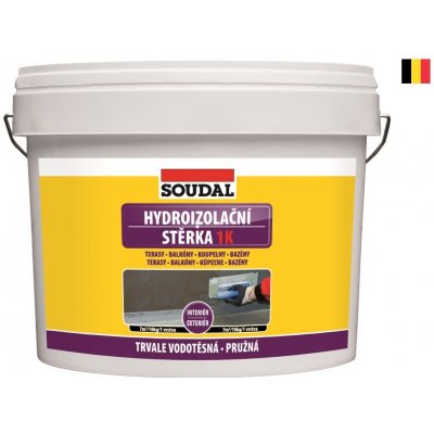 SOUDAL Hydroizolační stěrka 1K 15 kg – Sleviste.cz