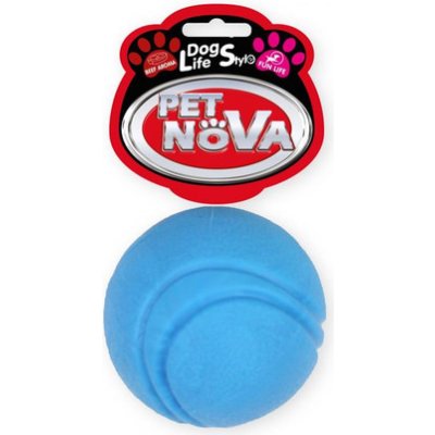 PET NOVA DOG LIFE STYLE Modrý tenisový míček 5 cm – Zboží Mobilmania