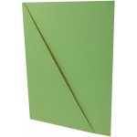 HIT Office A4 Zakládací desky s rohovou kapsou kartonové zelené 50 ks – Zboží Mobilmania