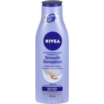 Nivea Smooth Sensation krémové tělové mléko pro suchou pokožku 250 ml