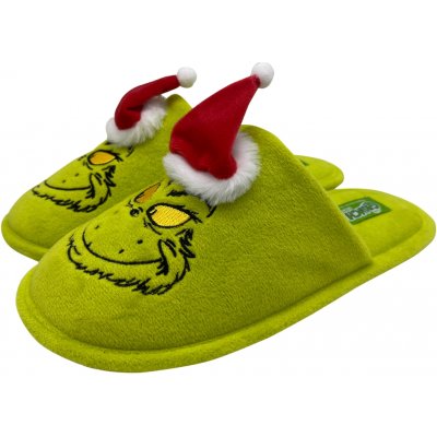 Dámská pánská domácí obuv Grinch zelená – Zboží Dáma