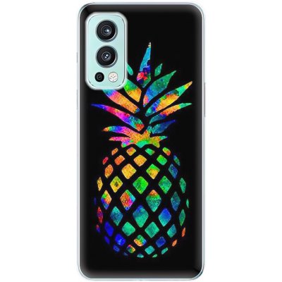 Pouzdro iSaprio - Rainbow Pineapple - OnePlus Nord 2 5G