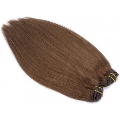 Deluxe clip in sada 61cm středně hnědá – Zboží Dáma