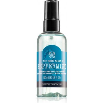 The Body Shop Peppermint sprej na nohy s chladivým účinkem 100 ml