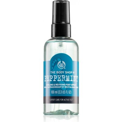 The Body Shop Peppermint sprej na nohy s chladivým účinkem 100 ml