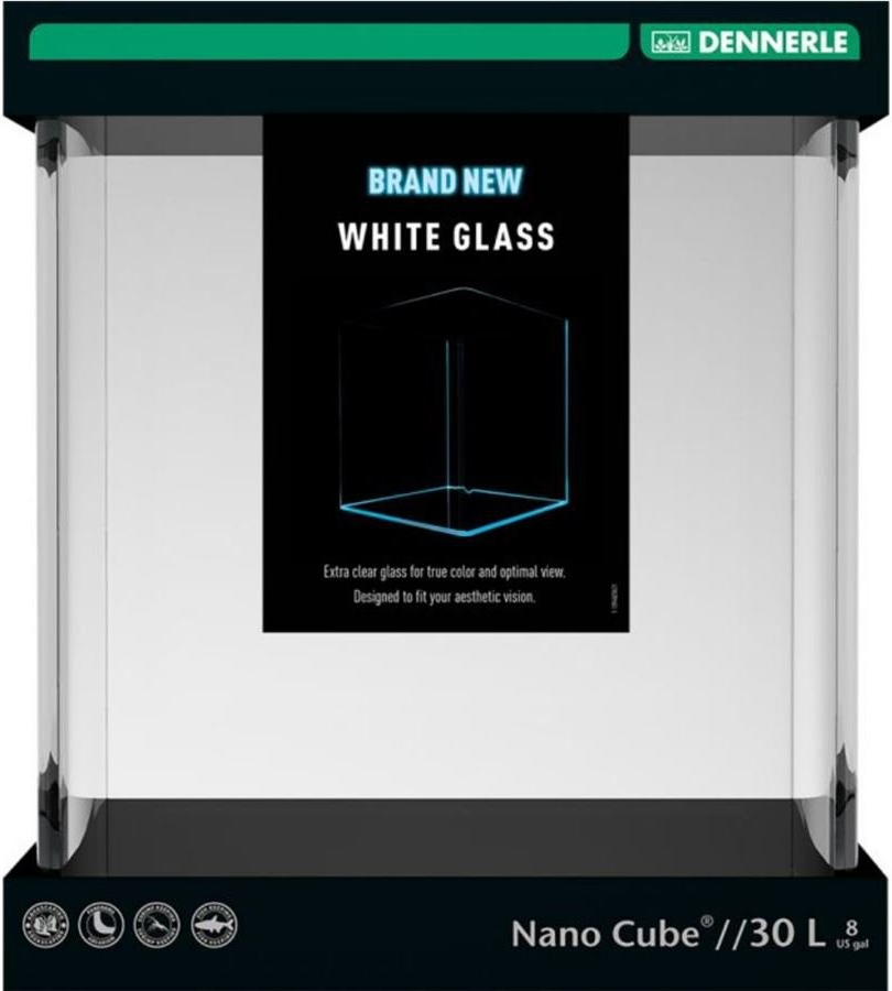 Dennerle akvárium NanoCube Opti-white 30 l