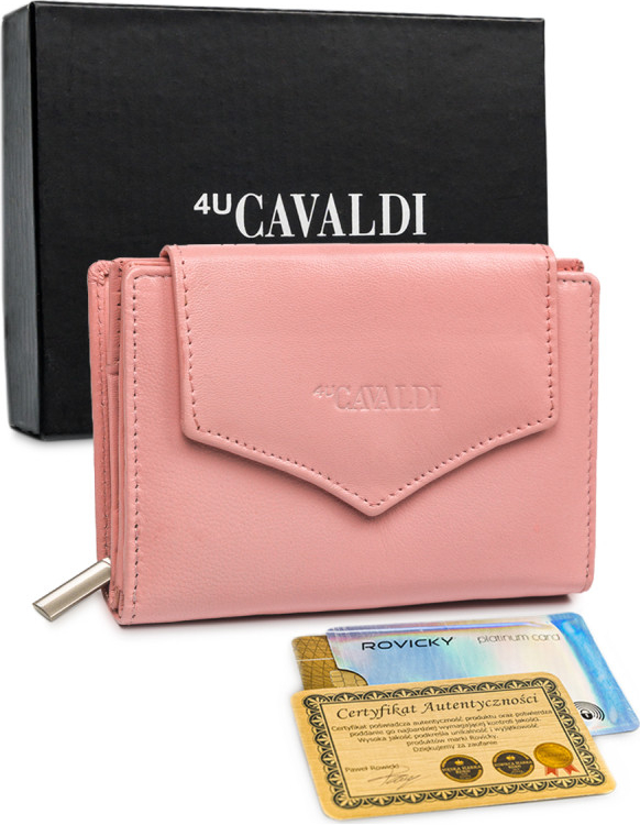 Cavaldi dámská kožená peněženka RD 01 GCL SALMON od 399 Kč - Heureka.cz