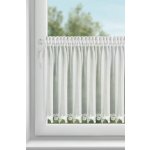 VITRÁŽKOVÁ ZÁCLONA LILI NA PÁSCE 150X60CM BÍLÁ – Hledejceny.cz