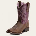 *W* Westernové boty Ariat Tombstone vintage bomber plum – Hledejceny.cz