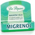 Dr. Popov Migrenol masážní olej 10 ml – Zboží Dáma