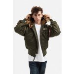 Alpha Industries 45P Hooded Custom tmavě olivová – Zboží Mobilmania