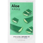 Missha Airy Fit Sheet Mask Aloe plátýnková maska s výtažkem aloe vera 19 g – Zboží Dáma