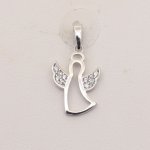 KA 2699LOTW Zlatý přívěsek anděl z bílého zlata – Sleviste.cz
