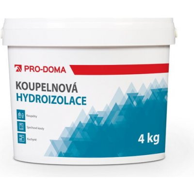 Hydroizolace koupelnová PRO-DOMA – 4 kg – Hledejceny.cz