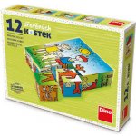 Dino Pejsek a kočička 12 kostky – Zboží Mobilmania