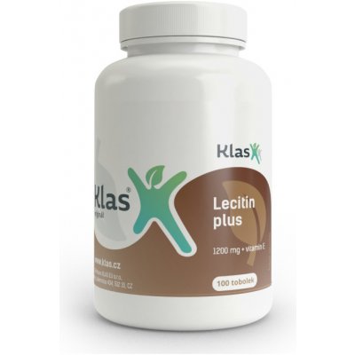 Klas Lecitin plus 1200 mg plus vitamin E 100 tobolek – Zbozi.Blesk.cz