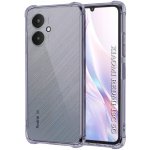 Techsuit - Shockproof Clear Silicone ochranný obal na Xiaomi Redmi 13C 5G – kouřově černý – Zboží Živě