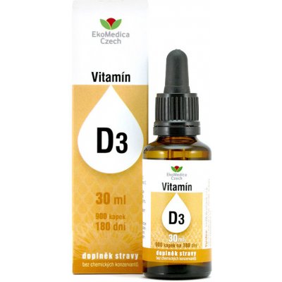 Ekomedica Vitamín D3 30 ml