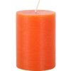 Svíčka Provence RUSTIC oranžová 7,5 x 10 cm