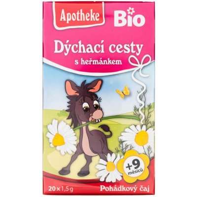 Apotheke Pohankový Bio dýchací cesty s heřmánkem 20 x 1,5 g – Zboží Dáma