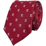 Bubibubi kravata Pí červená – Zboží Dáma