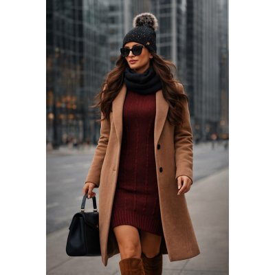 Fashionweek Dámská souprava čepice a šály WOOL-VERONA SET Černá – Hledejceny.cz