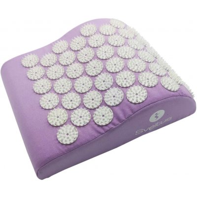 SVELTUS Akupresurní polštář na krk ACUPRESSURE PILLOW FOR NECK Fialová – Sleviste.cz