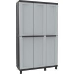 Terry Plastová skříň TwistBlack třídveřová 102A šedá – Zboží Dáma