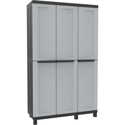 Terry Plastová skříň TwistBlack třídveřová 102A šedá – Zboží Dáma