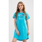 Moře s krátkým rukávem tyrkysová – Zboží Dáma