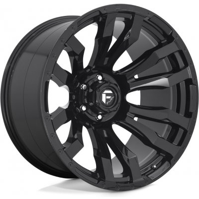 Fuel D675 BLITZ 9x18 6x139,7 ET20 gloss black – Zboží Mobilmania