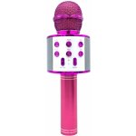 R2INVEST WS 858 BEZDRÁTOVÝ MIKROFON KARAOKE růžový – Zboží Dáma